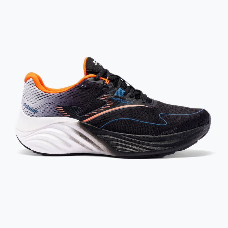 "Joma Podium 2301" juodi/balti vyriški bėgimo bateliai 11