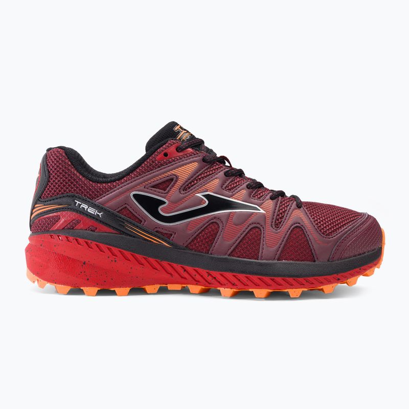 Joma Trek 2306 bordo spalvos vyriški bėgimo bateliai 2