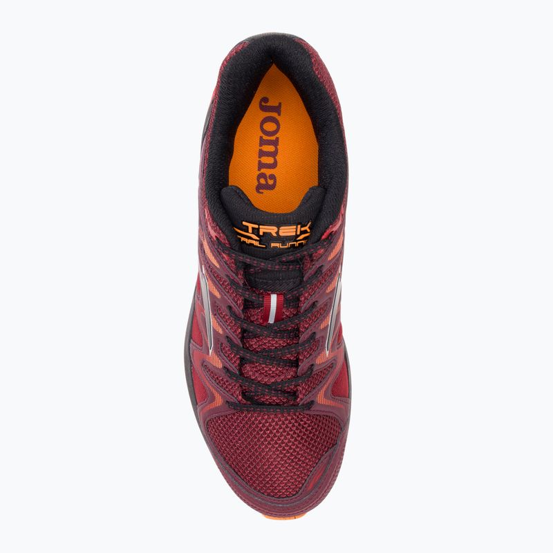 Joma Trek 2306 bordo spalvos vyriški bėgimo bateliai 6