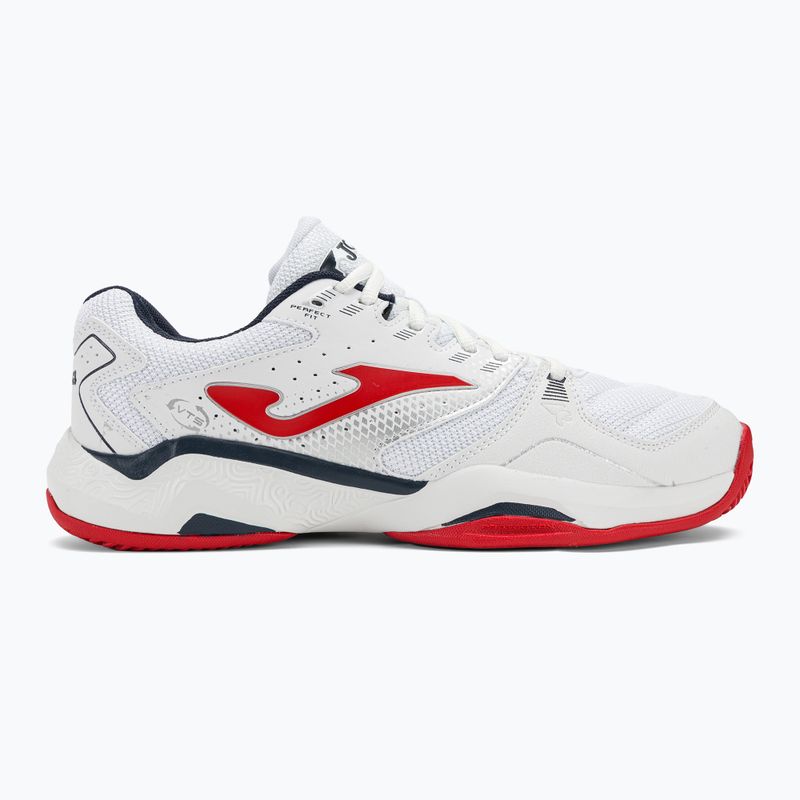 Vyriški teniso bateliai Joma Master 1000 white/red 2