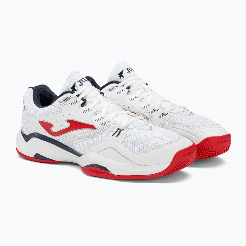 Vyriški teniso bateliai Joma Master 1000 white/red 5