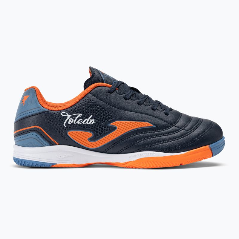 Vaikiški futbolo bateliai Joma Toledo Jr IN navy/orange 2