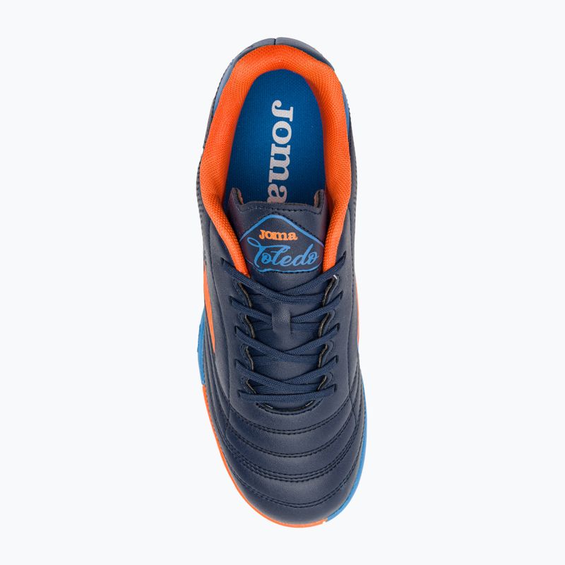 Vaikiški futbolo bateliai Joma Toledo Jr TF navy/orange 6