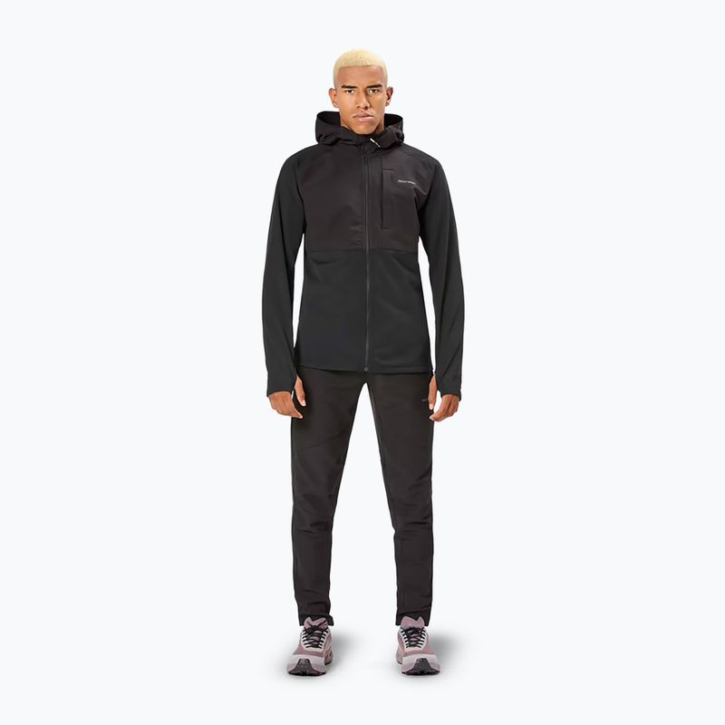 Vyriška bėgimo striukė NNormal Active Warm svart/black 2