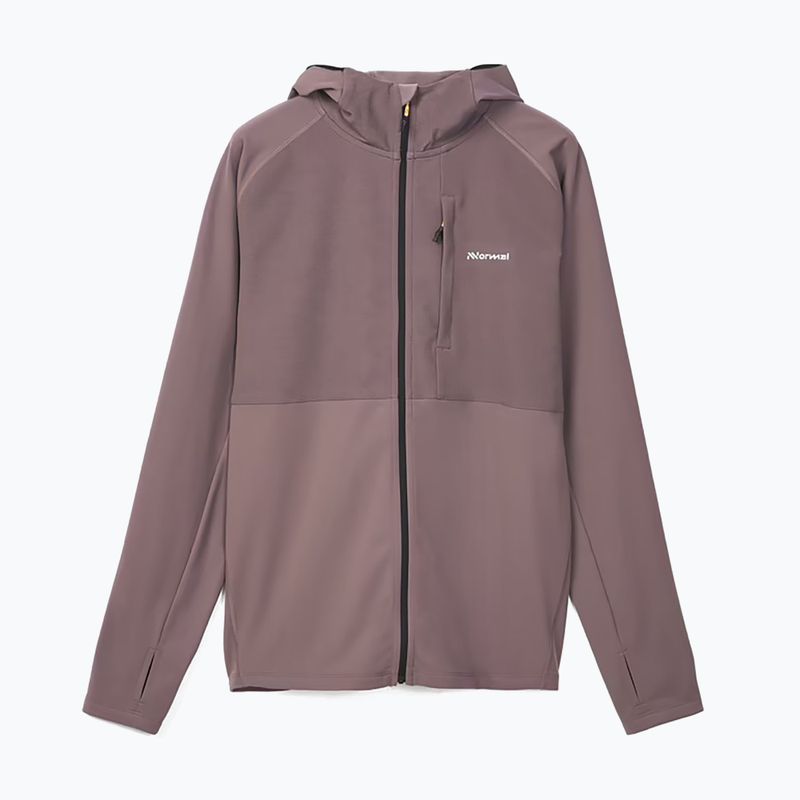 Vyriška bėgimo striukė NNormal Active Warm albergini/purple 4