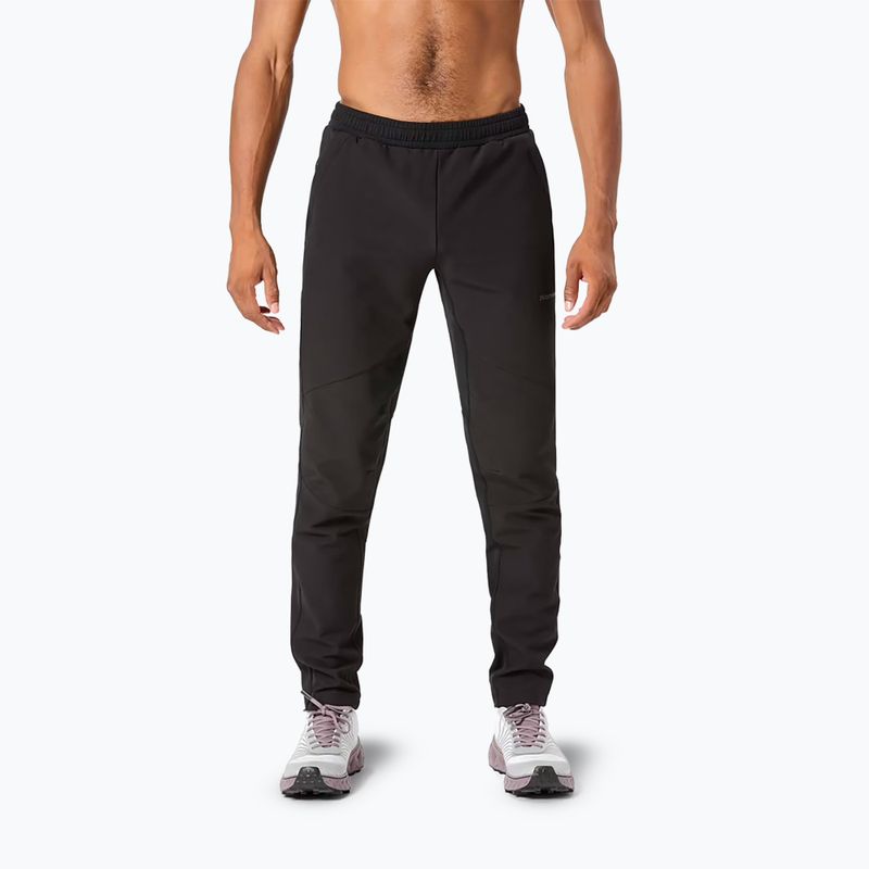 Vyriškos bėgimo kelnės NNormal Active Warm svart/black