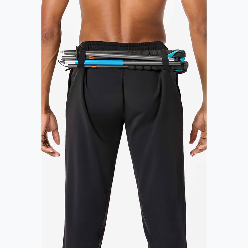 Vyriškos bėgimo kelnės NNormal Active Warm svart/black 3