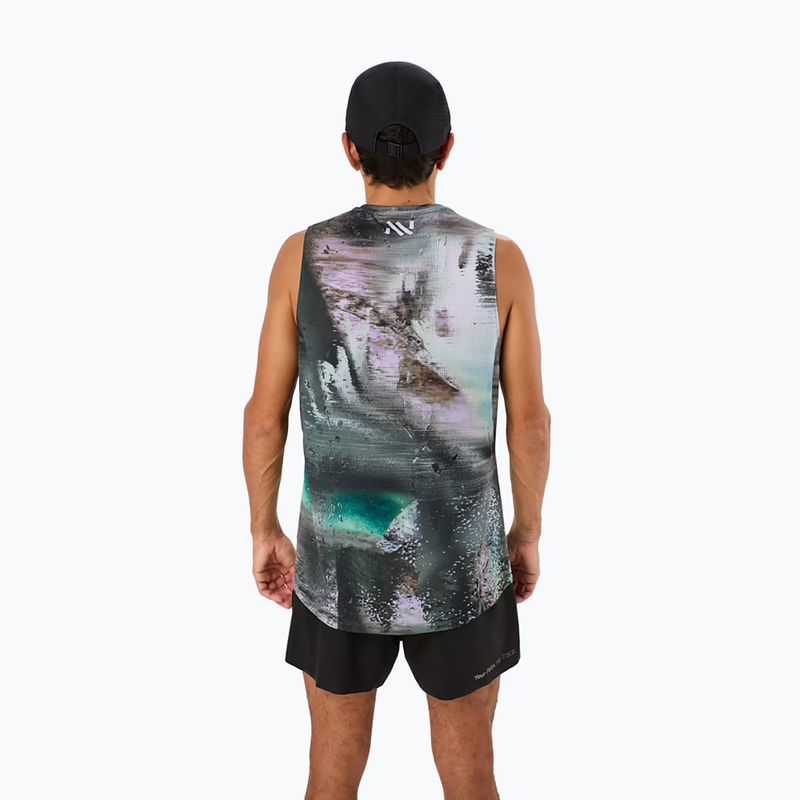 Vyriški bėgimo marškinėliai NNormal Race Tank multicolor 4