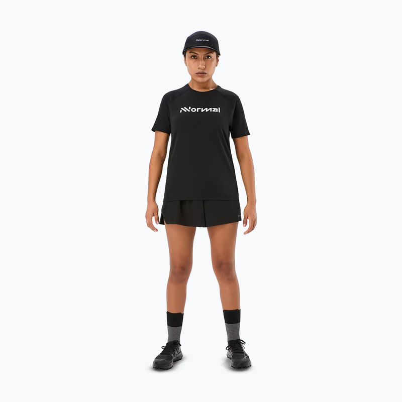 Moteriški bėgimo marškinėliai NNormal Race black 2
