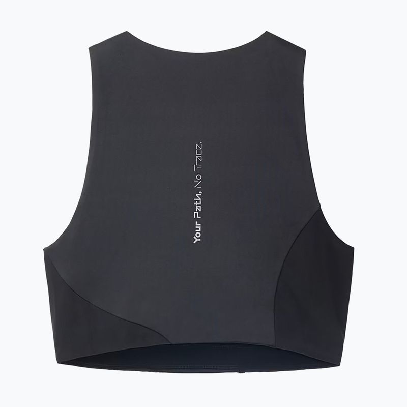 Moteriški bėgimo marškinėliai NNormal Trail Cropped Top black 8