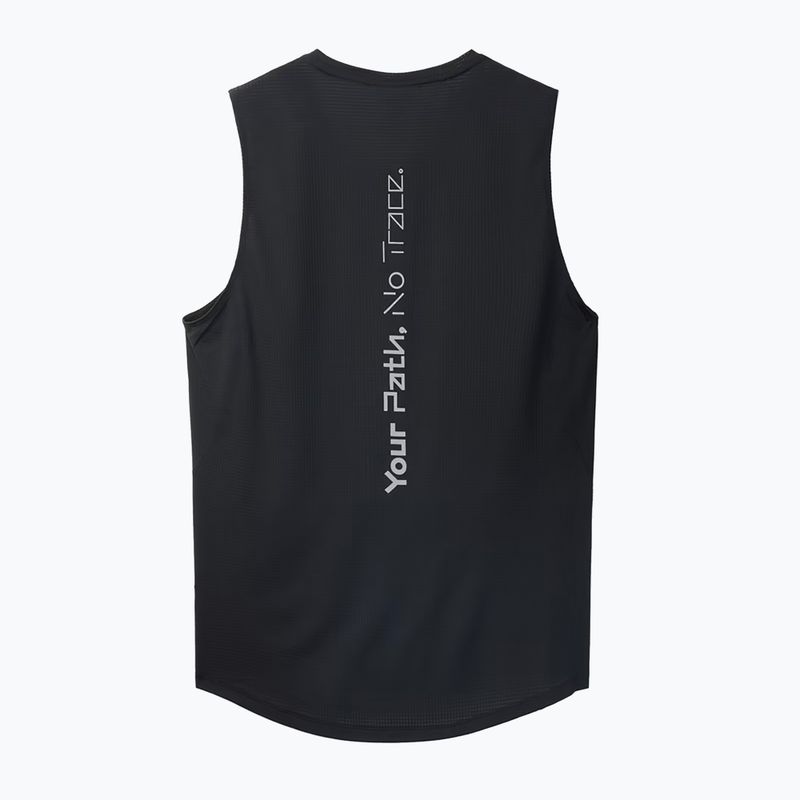 Vyriškas bėgimo marškinėlis NNormal Race Tank black 2