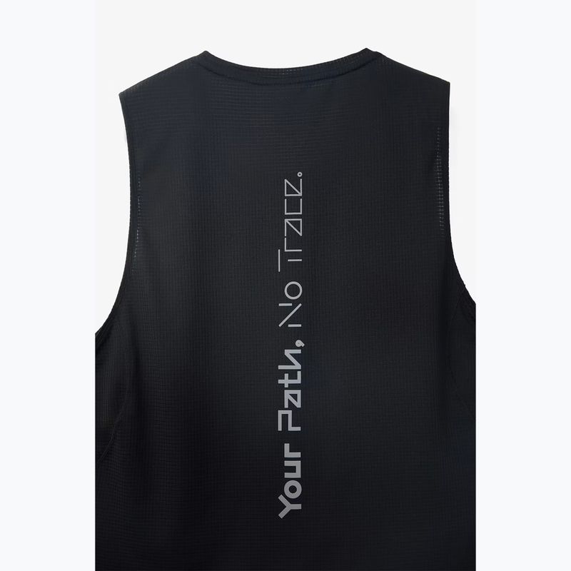 Vyriškas bėgimo marškinėlis NNormal Race Tank black 4