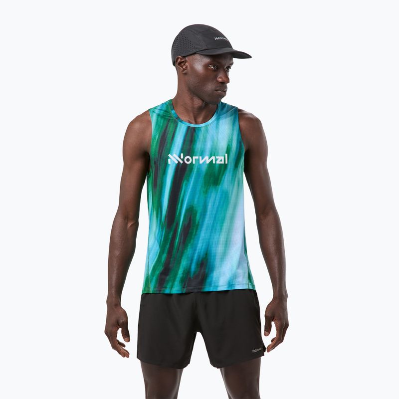 Vyriška bėgimo liemenėlė NNormal Race Tank multicolor