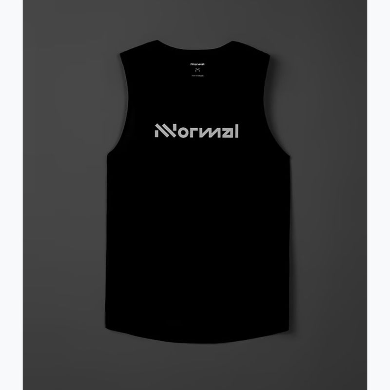 Vyriški bėgimo marškinėliai NNormal Race Tank black 6