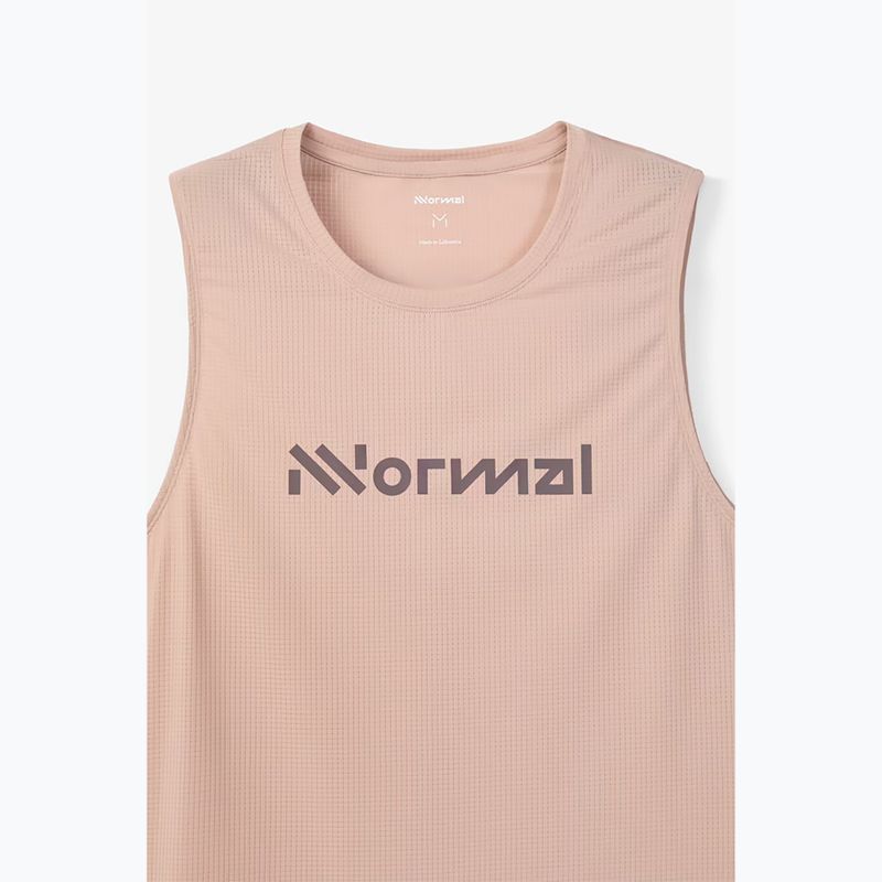 Vyriški bėgimo marškinėliai NNormal Race Tank dusty pink 4