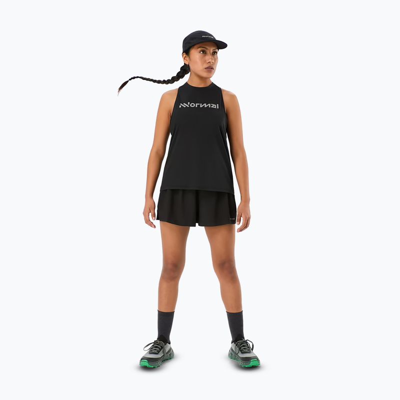 Moteriški bėgimo marškinėliai NNormal Race Tank black 2