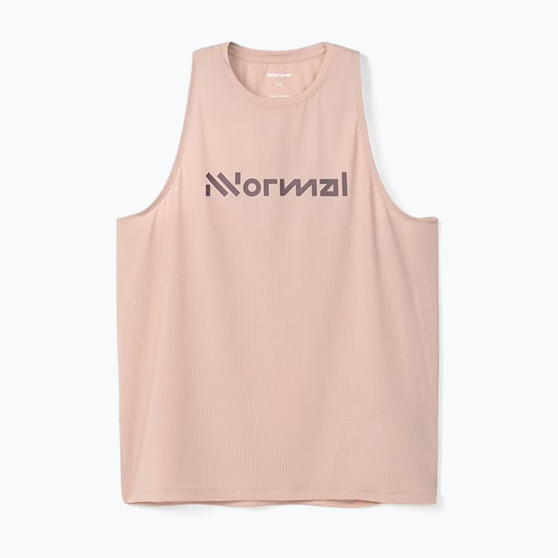 Moteriški bėgimo marškinėliai NNormal Race Tank dusty pink 3
