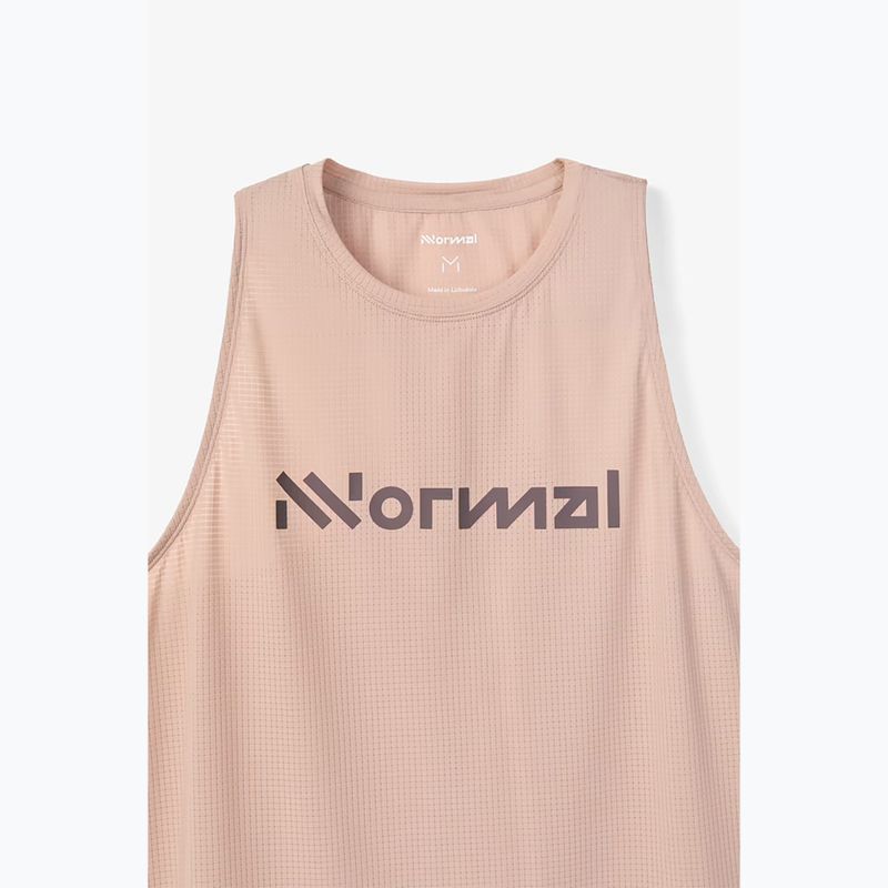 Moteriški bėgimo marškinėliai NNormal Race Tank dusty pink 4