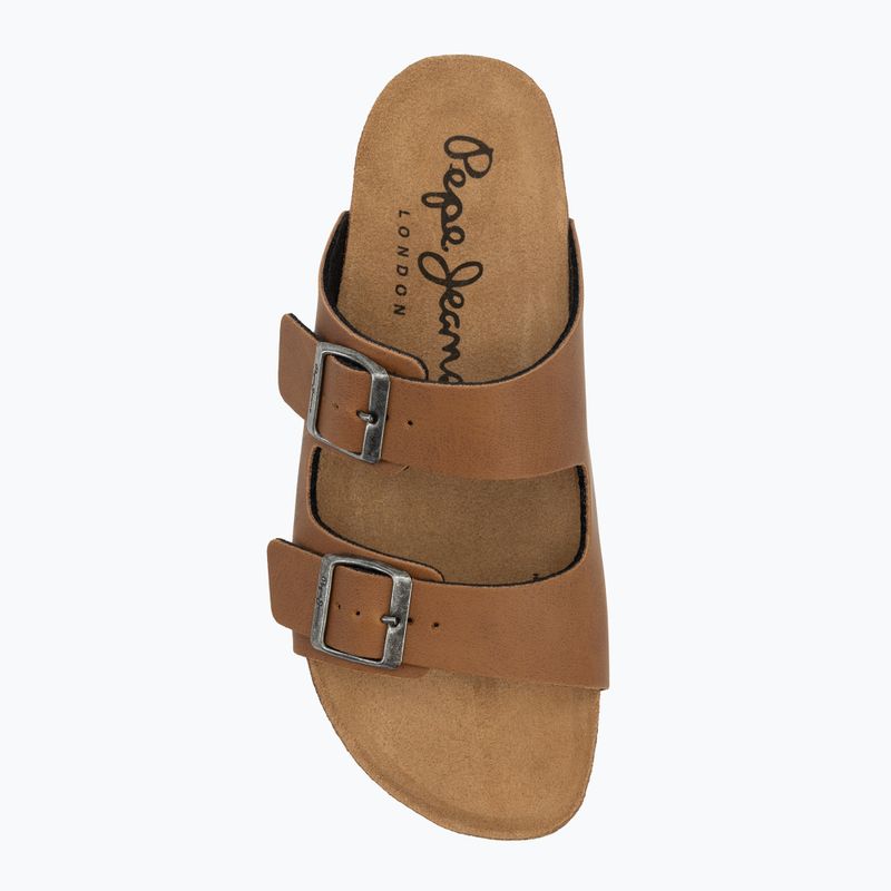 Moteriškos šlepetės Pepe Jeans Oban Classic 1 brown 5