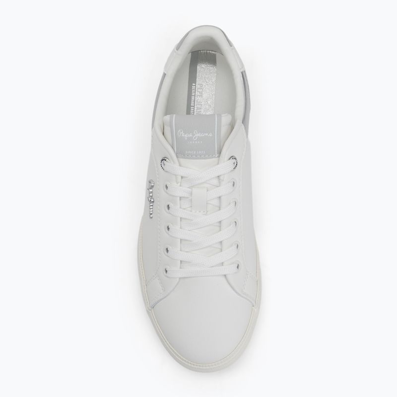 Moteriški batai Pepe Jeans Kenton Court silver 5