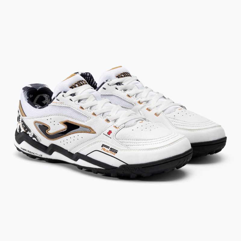 Vyriški futbolo bateliai Joma Fs Reactive TF white 4