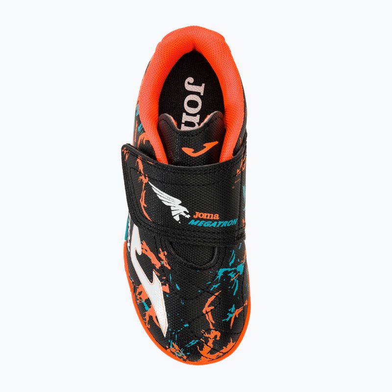 Vaikiški futbolo bateliai Joma Megatron Jr TF black 5