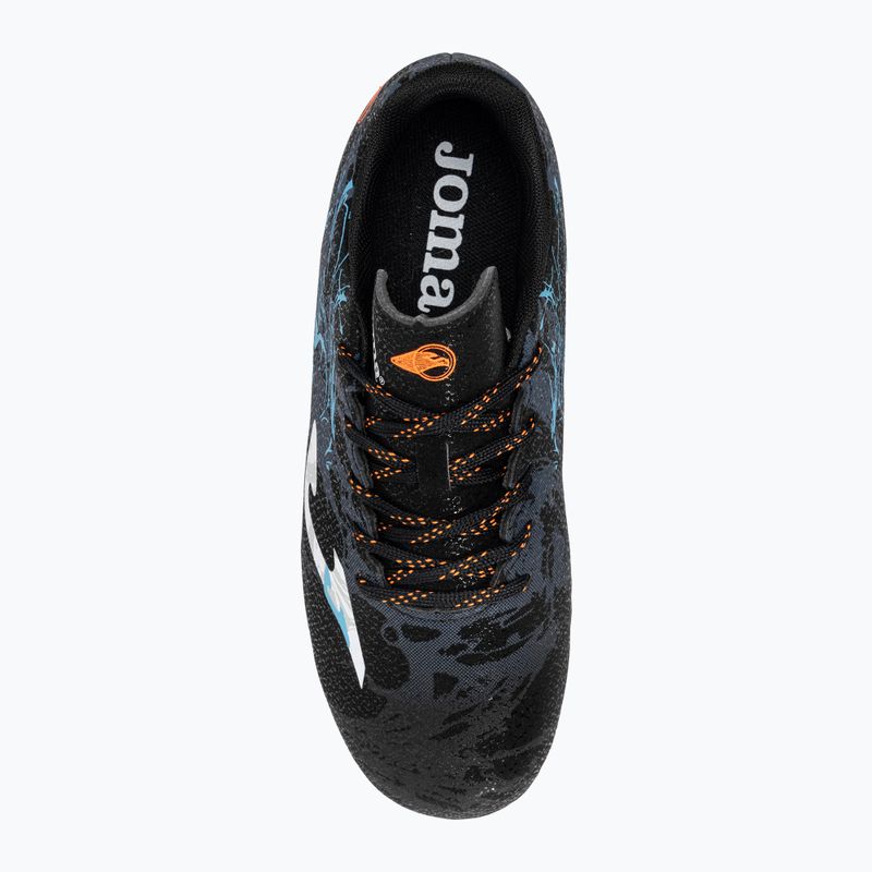Vaikiški futbolo bateliai Joma Super Copa Jr AG black/turquoise 6