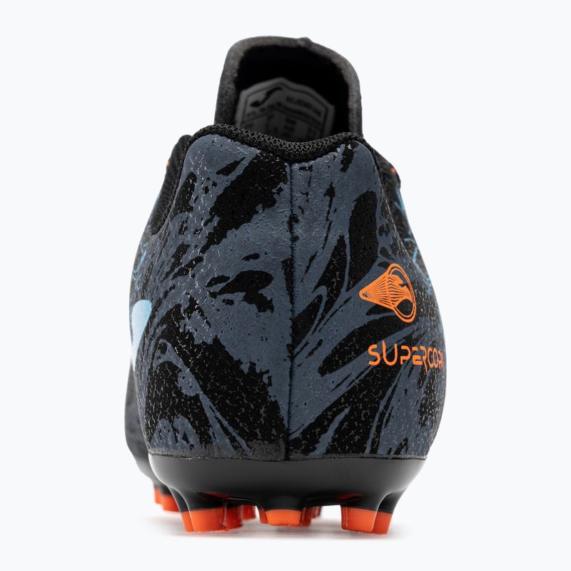 Vaikiški futbolo bateliai Joma Super Copa Jr AG black/turquoise 7