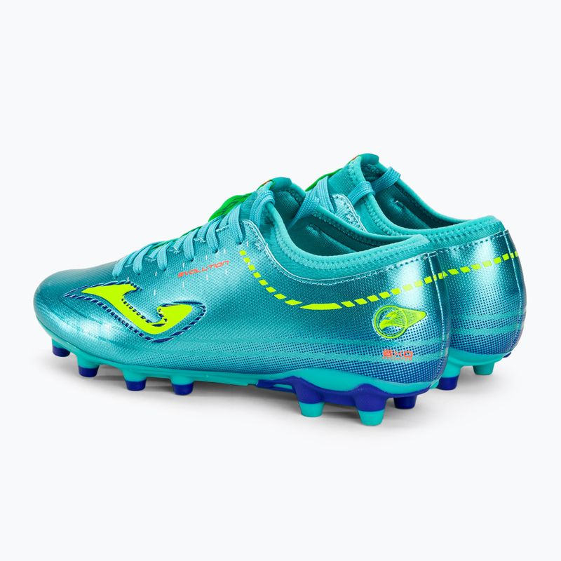 Vyriški futbolo bateliai Joma Evolution FG turquoise 3