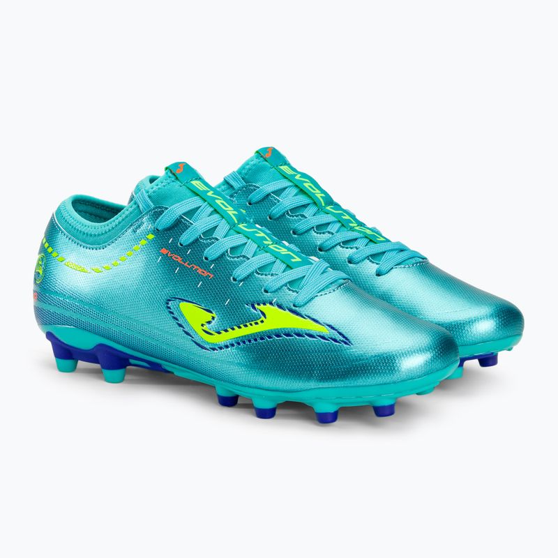 Vyriški futbolo bateliai Joma Evolution FG turquoise 4