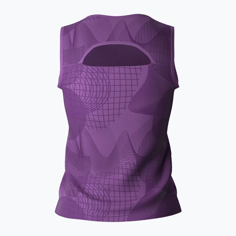 Moteriškas teniso tank topas Joma Challenge purple 2