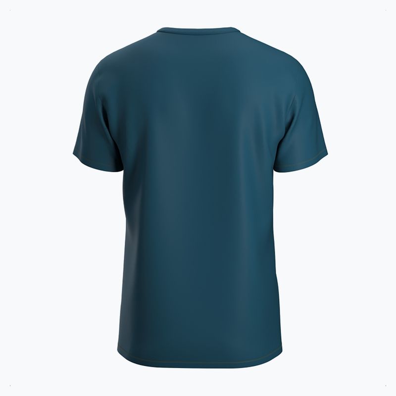 Vyriški teniso marškinėliai Joma Court green/gold 3