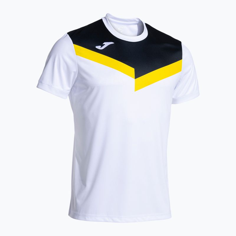 Vyriški teniso marškinėliai Joma Court white/black 2