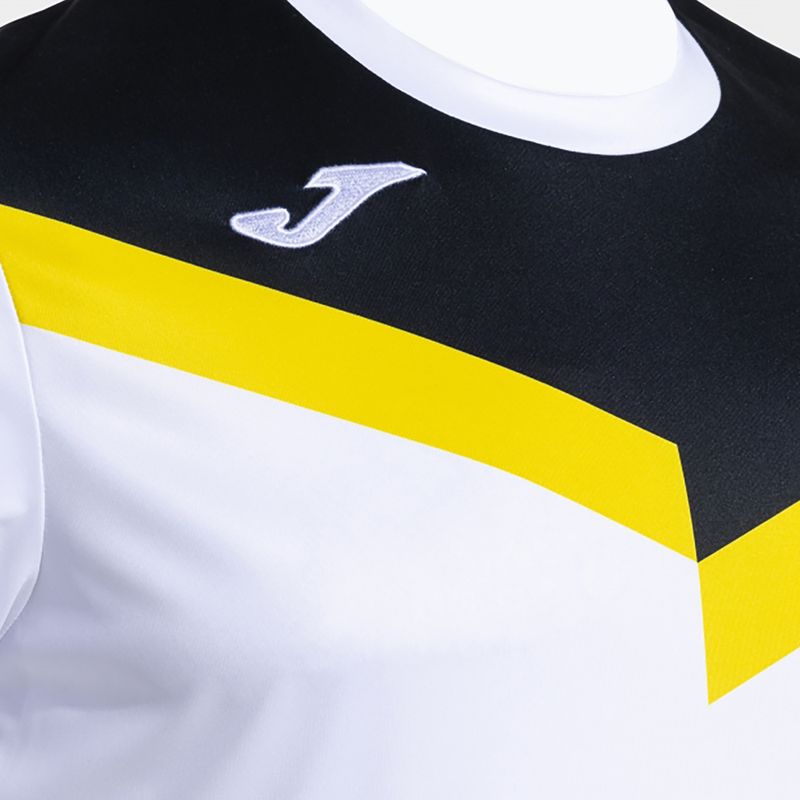 Vyriški teniso marškinėliai Joma Court white/black 4