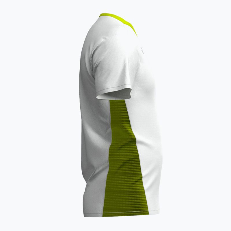 Vyriški teniso marškinėliai Joma Court white/green 3