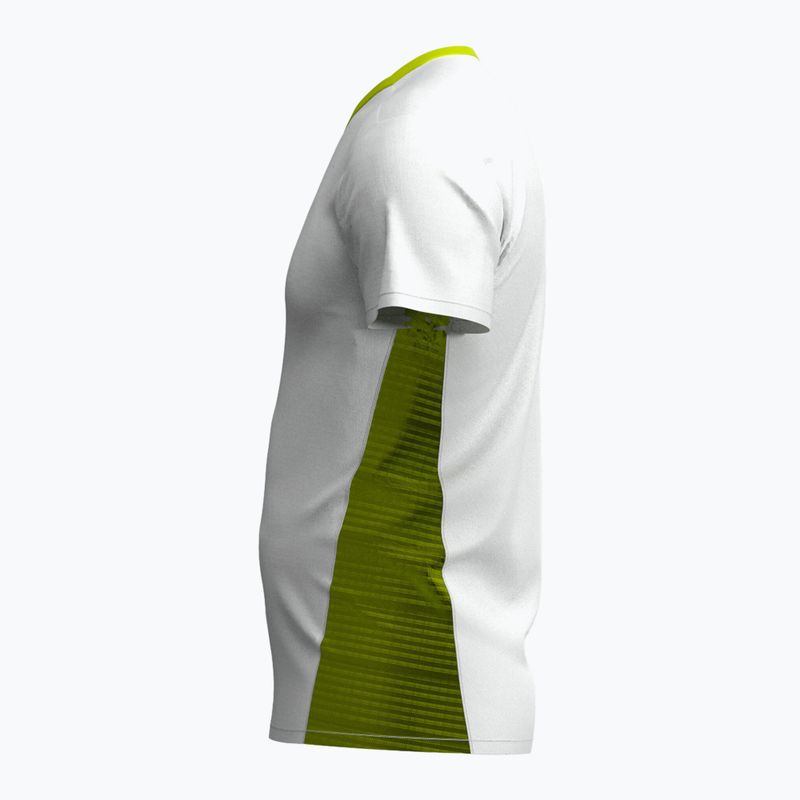 Vyriški teniso marškinėliai Joma Court white/green 4