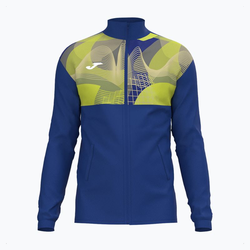 Vyriškas teniso džemperis Joma Court Full Zip blue