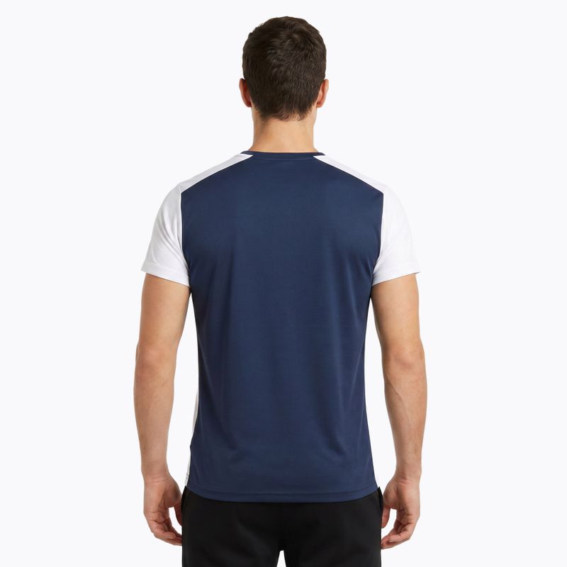 Vyriški bėgimo marškinėliai Joma Record II navy/white 2
