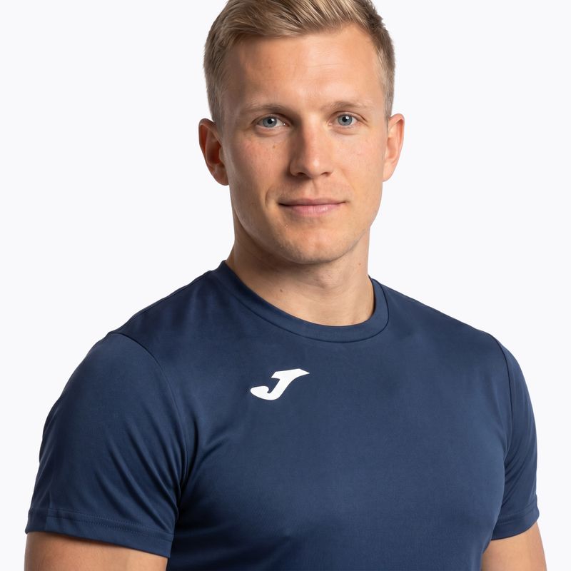 Vyriški bėgimo marškinėliai Joma Record II navy 6