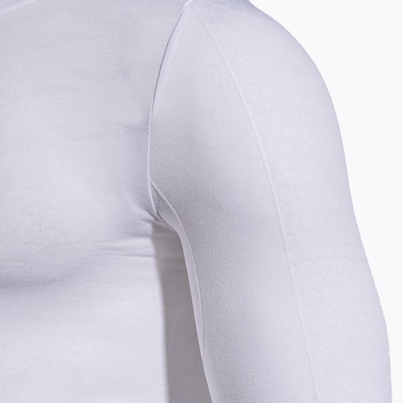 Vyriški termoaktyvūs marškinėliai ilgomis rankovėmis Joma Classic white 3