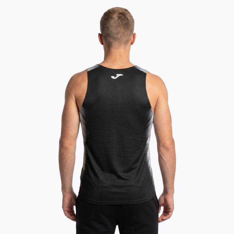Vyriški bėgimo marškinėliaiJoma Elite XI black/white 3