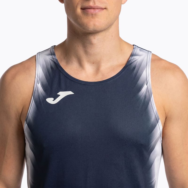Vyriški bėgimo marškinėliai Joma Elite XI navy/white 4