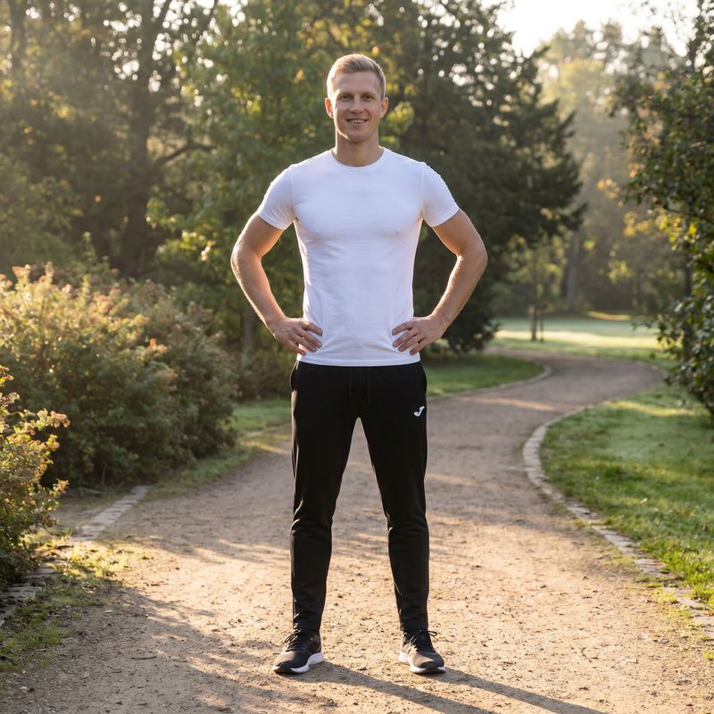 Vyriškos bėgimo kelnės Joma Elite XI Long juodos 14