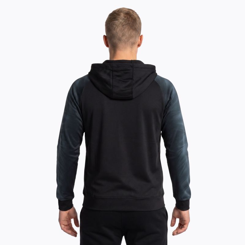 Vyriškas bėgimo džemperis Joma Elite XI Hoodie black/anthracite 2