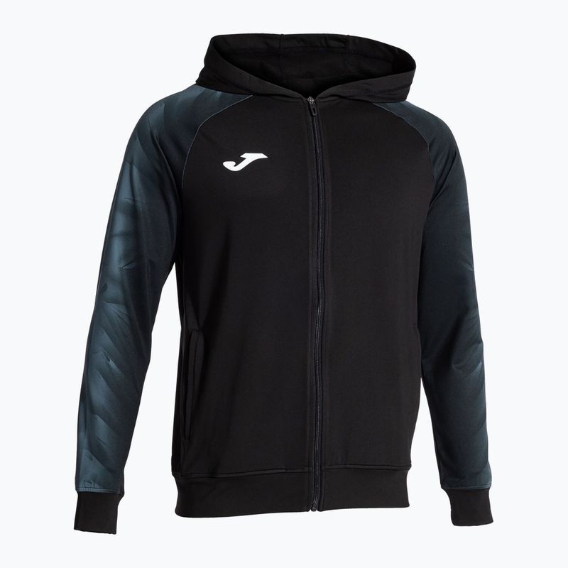 Vyriškas bėgimo džemperis Joma Elite XI Hoodie black/anthracite 2