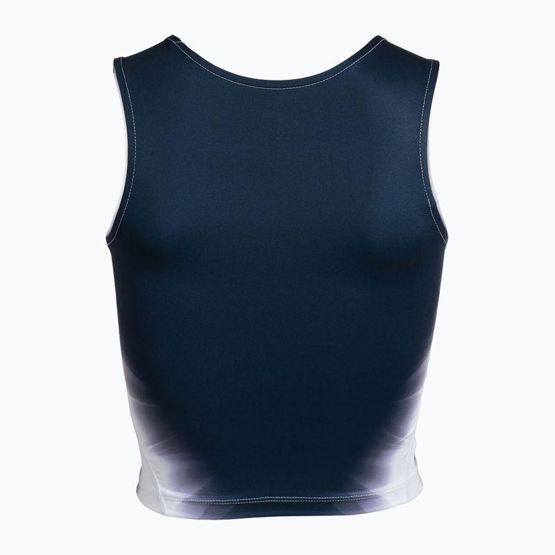 Moteriškas bėgimo topas Joma Elite XI Top navy/white 2