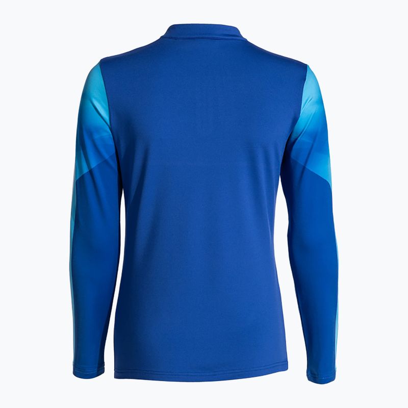 Moteriškas bėgimo džemperis Joma Elite XI royal/white 2