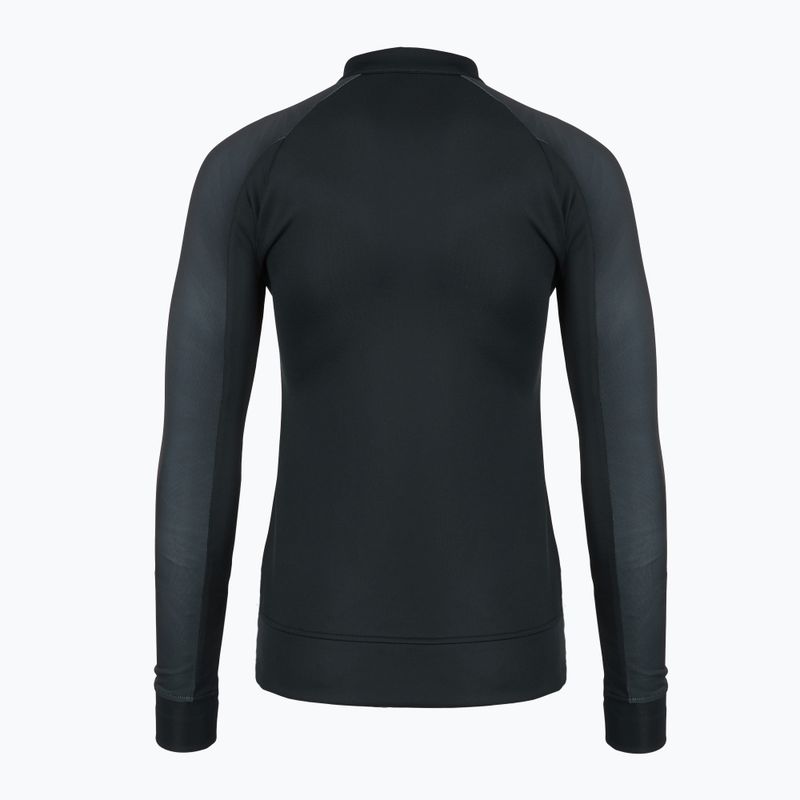 Moteriškas bėgimo džemperis Joma Elite XI Full Zip juoda/anglies spalva 2