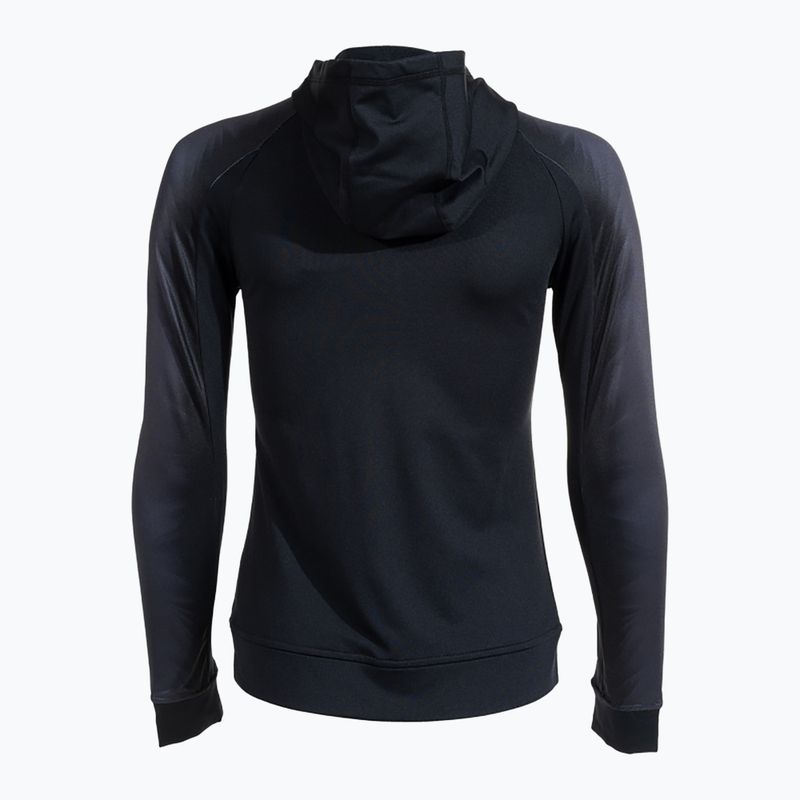 Moteriškas bėgimo džemperis Joma Elite XI Hoodie black/anthracite 2