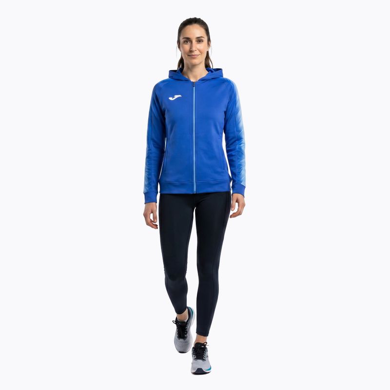 Moteriškas bėgimo džemperis Joma Elite XI Hoodie royal 2